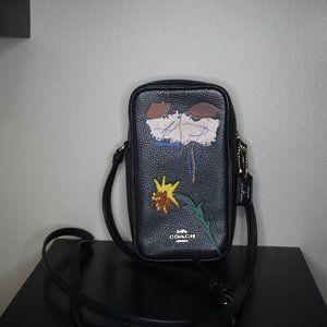 Coach X Basquiat Leather Crossbody Bag